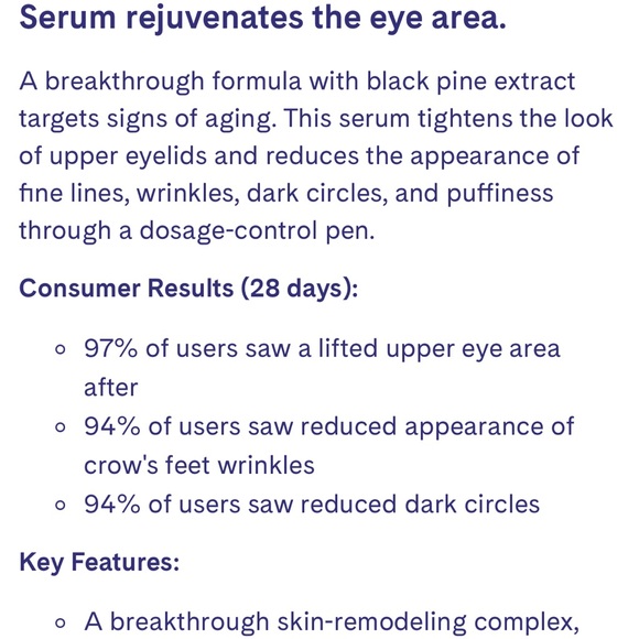 Korres White Eye Cream Skincare - Picture 5 of 5